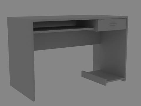 Desk pc 3D Model