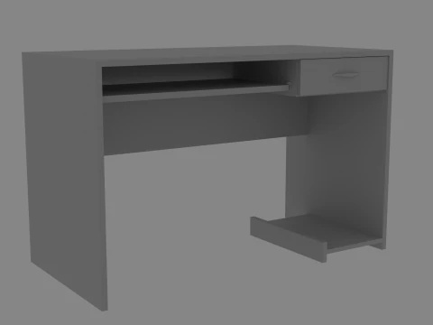 Komputer stacjonarny Model 3D