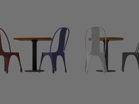 Coffee Furniture 3D Model