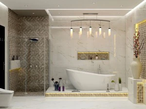 bathroom- group-02 3D Model