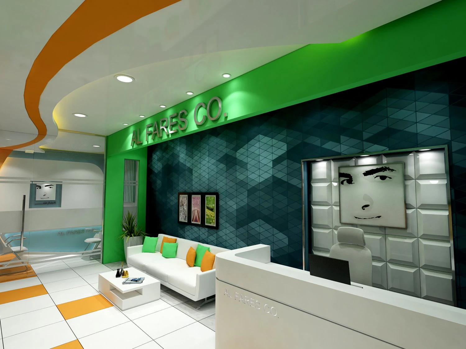advertising company 3D Model .c4d .max .obj .3ds .fbx .stl .blend 
