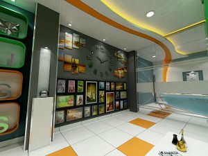 advertising company Model 3D