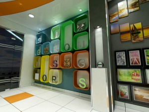 advertising company Model 3D