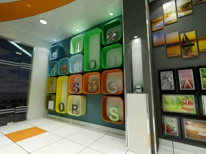 advertising company 3D Model