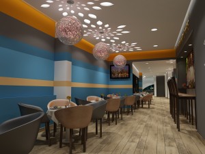 grand cafe 3D मॉडल