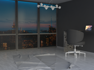 home office 3D 모델