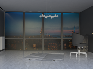 home office Modelo 3D