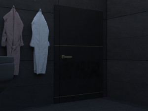 bathroom interior project Model 3D
