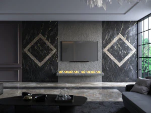 İç Mekan - 3D Salon Sahnesi - 070122 3D Model