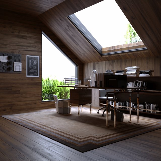 Interior - Loft - 170223 Modelo 3D .c4d .max .obj .3ds .fbx .stl .blend 