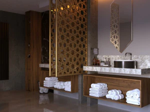 Wnętrze-łazienka - 210223 Model 3D