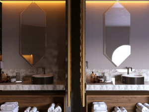 Interior-Bathroom - 210223 3D Model