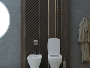 Interior-Bathroom - 210223 3D Model