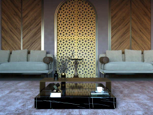 Interior - Livingroom - 080323 3D Model