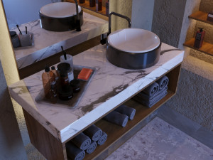 Interior-Bathroom - 100323 Model 3D