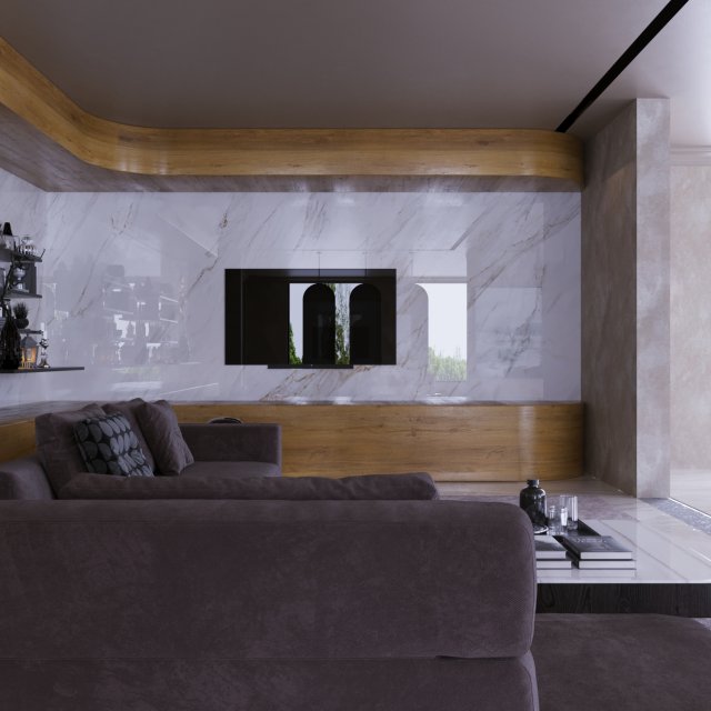 Interior - Livingroom - 160323 Modelo 3D .c4d .max .obj .3ds .fbx .stl .blend 
