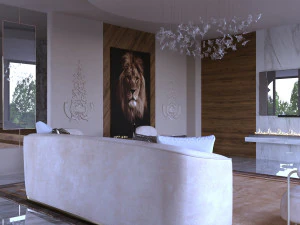 Interior - Sala de estar - 050523 Modelo 3D