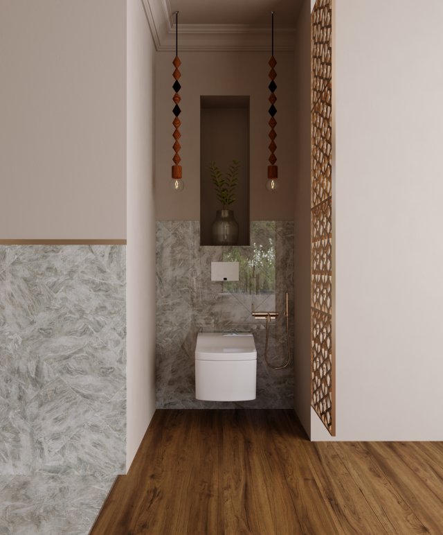 Interior - Bathroom - 240523 3D 모델 .c4d .max .obj .3ds .fbx .stl .blend 