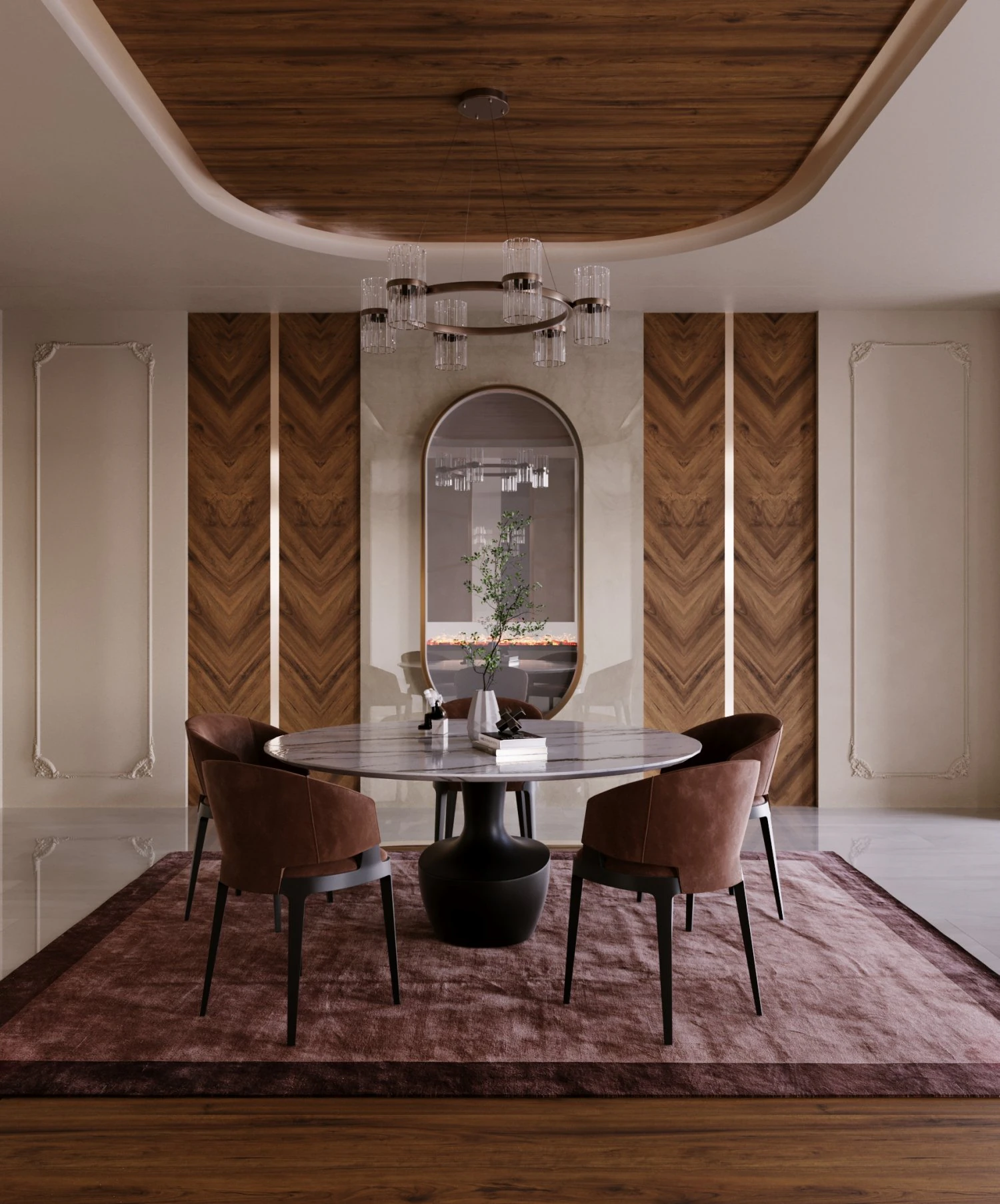 Interior - Sala de Jantar - 310523 Modelo 3D .c4d .max .obj .3ds .fbx .stl .blend 