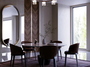 Interior - Sala de Jantar - 310523 Modelo 3D