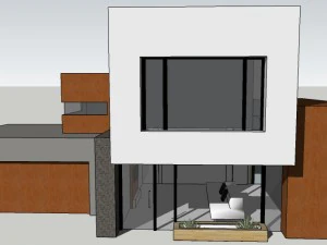 현대 빌라 3D 모델