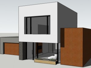 modern villa 3D Model