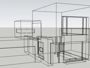modern villa 3D Model