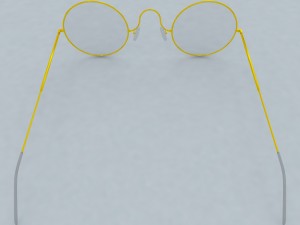 old glasses 3D Modell