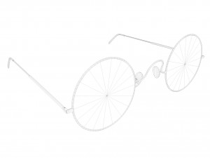 old glasses 3D Modell