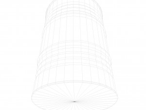 radioactive barrel Modèle 3D
