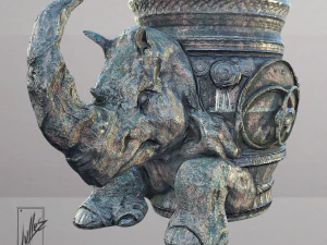 rhino jar 3D Print Model