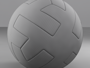 adidas telstar 18 fifa world cup ball on grass scene 3D Model