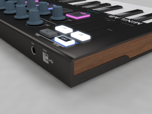 keyboard arturia miinilab mkii - c4d and vrayforc4d setup Modèle 3D