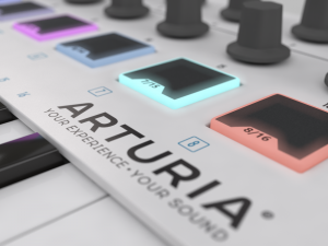 keyboard arturia miinilab mkii - c4d and vrayforc4d setup Modèle 3D