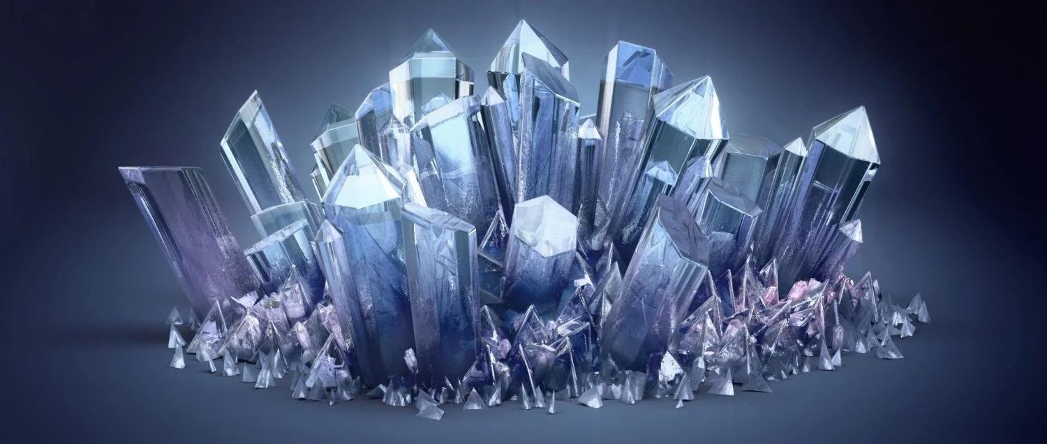 Kristal Modelo 3D .c4d .max .obj .3ds .fbx .stl .blend