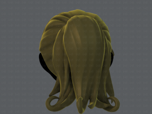 3d hair style for girl v02 Modelo 3D