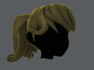 3d hair style for girl v02 Modelo 3D