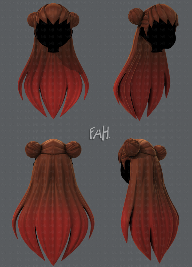 3d hair style for girl v01 Modelo 3D .c4d .max .obj .3ds .fbx .stl .blend 