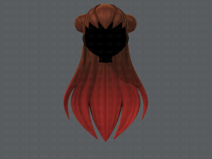 3d hair style for girl v01 Modelo 3D