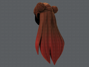3d hair style for girl v01 Modelo 3D