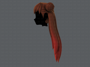3d hair style for girl v01 Modelo 3D