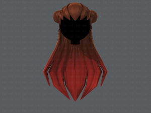 3d hair style for girl v01 Modelo 3D