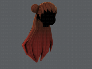 3d hair style for girl v01 Modelo 3D