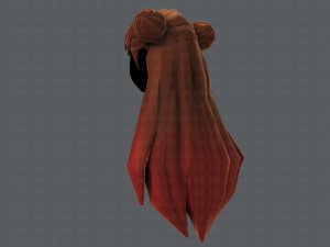 3d hair style for girl v01 Modelo 3D
