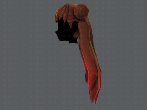 3d hair style for girl v01 Modelo 3D