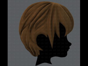 3d hair style for boy 3D Модель