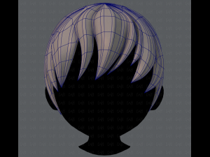 3d hair style for boy 3D Модель