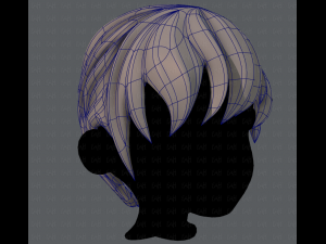 3d hair style for boy 3D Модель