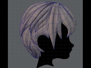 3d hair style for boy 3D Модель