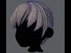 3d hair style for boy 3D Модель